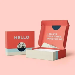 Colored Mailer Packaging