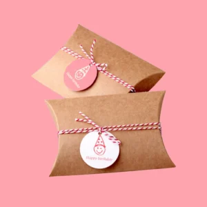 Kraft Pillow Soap Boxes