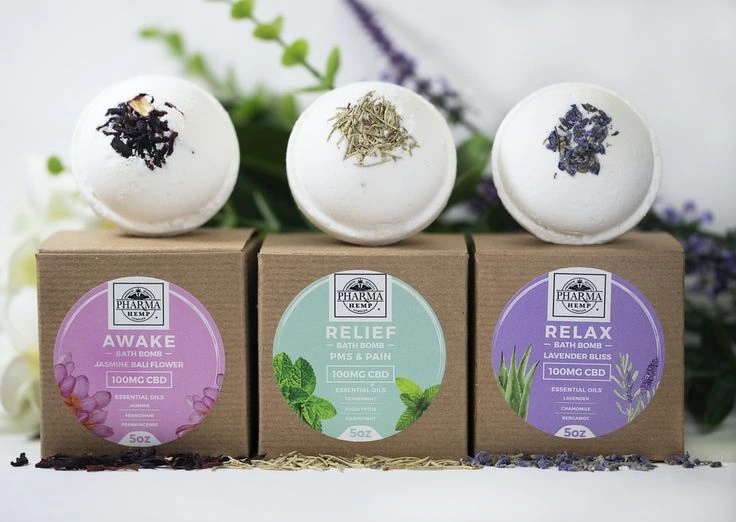 kraft Bath Bomb Boxes 3 kraft Bath Bomb Boxes - Image 3