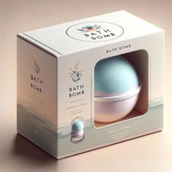 Custom Bath Bomb boxes With Window - Image 3